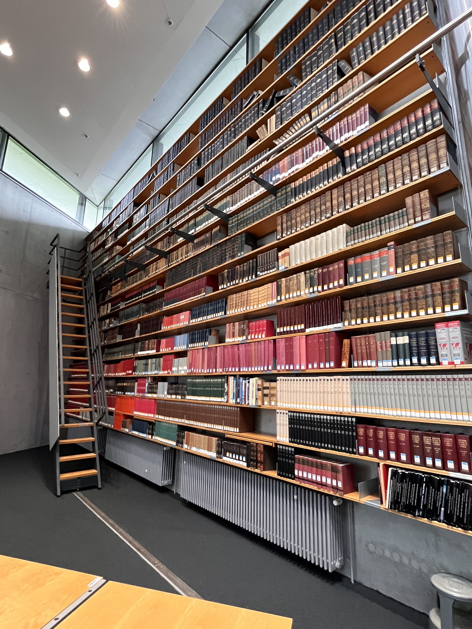 Projects A3, A5 and T visiting the Deutsche Nationalbibliothek, Frankfurt am Main