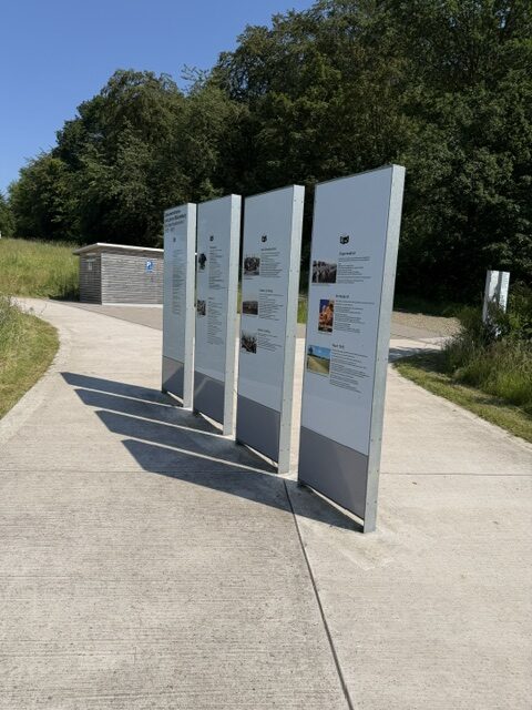 Memorial information panels, from the report on the ‘Volksgemeinschaft’ conference in Hameln